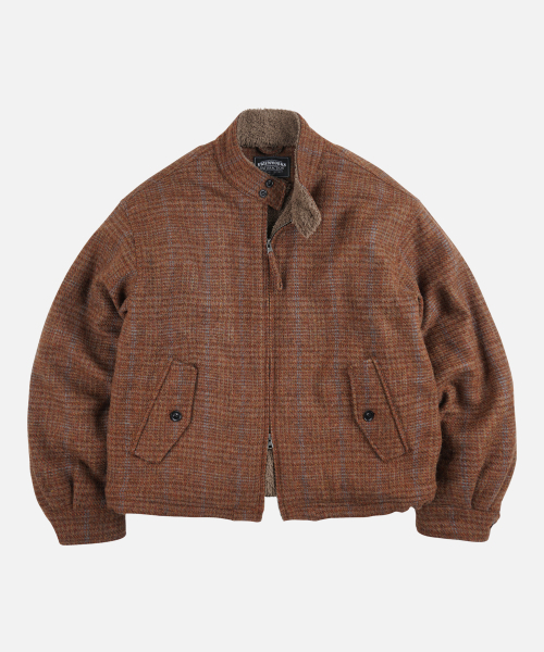 FRIZMWORKS(フリズムワークス)の「FLUFFY WOOL HARRINGTON JACKET _ MAPLE(ブルゾン・メンズ・その他・MEDIUM/LARGE/X-LARGE/SMALL)」の1枚目の写真