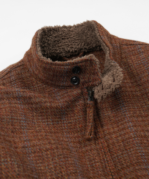 FRIZMWORKS(フリズムワークス)の「FLUFFY WOOL HARRINGTON JACKET _ MAPLE(ブルゾン・メンズ・その他・MEDIUM/LARGE/X-LARGE/SMALL)」の7枚目の写真