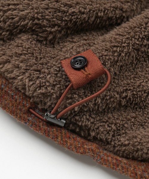 FRIZMWORKS(フリズムワークス)の「FLUFFY WOOL HARRINGTON JACKET _ MAPLE(ブルゾン・メンズ・その他・MEDIUM/LARGE/X-LARGE/SMALL)」の4枚目の写真