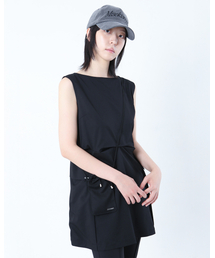 Miseki SEOUL（ミセキソウル）の「ポケットシャツワンピース BLACK（ワンピース）」