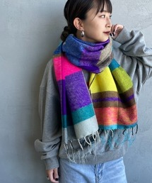 hint hint（ヒントヒント）の「[hint hint/ヒントヒント] アクリルコットン大判ストール(マルチ)（ストール/ショール）」