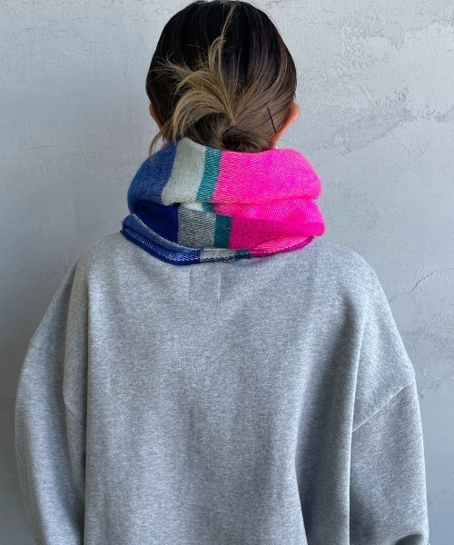 hint hint（ヒントヒント）の「[hint hint/ヒントヒント] アクリルコットン大判ストール(マルチ)（ストール/ショール・レディース・マルチ・ONE SIZE）」の10枚目の写真