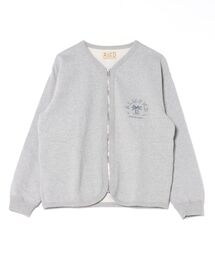 ALMOND（アーモンド）の「PARADISE Japan Quality SWEAT CARDIGAN/ALMOND アーモンド スウェットカーディガン ジップアップ（カーディガン/ボレロ）」