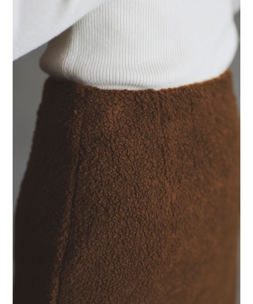 セール】ボアタイトスカート（スカート）｜anuans（アニュアンス）の