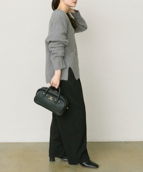 PUAL CE CIN（ピュアルセシン）の「FOXウールニットVネックカーディガン（カーディガン/ボレロ・レディース・グレー/オートミール/モカ・FREE）」の19枚目の写真