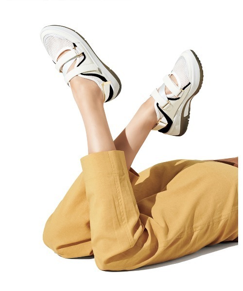 3ベルトオープンスニーカー（スニーカー）｜fitfit（フィットフィット