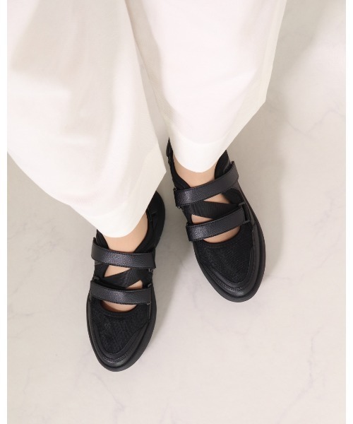 3ベルトオープンスニーカー（スニーカー）｜fitfit（フィットフィット