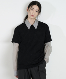 ブラックレースTシャツ