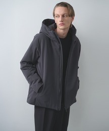 ATTACHMENT （アタッチメント）ダウンコート ATTACHMENT アタッチメント 23AW 3LAYER LIGHT TAFFETA HOODED DOWN