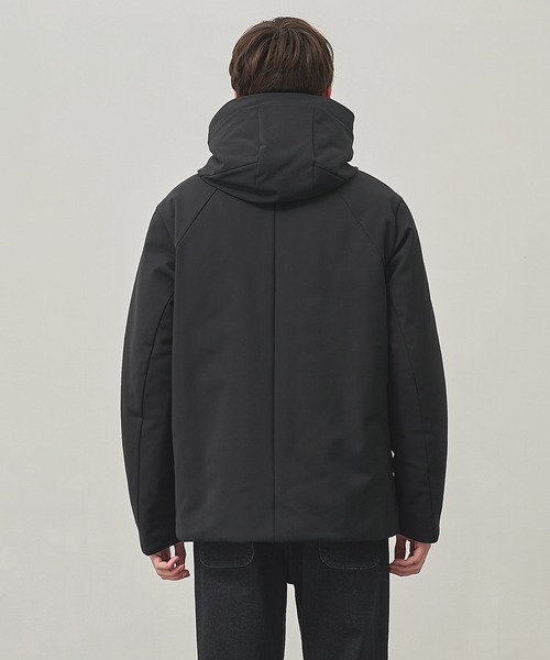 ATTACHMENT(アタッチメント)の「【ATTACHMENT/アタッチメント】別注 SOLOTEX HOODED DOWN(ダウンジャケット/コート・メンズ・ダークグレー/ブラック・2/3)」の5枚目の写真