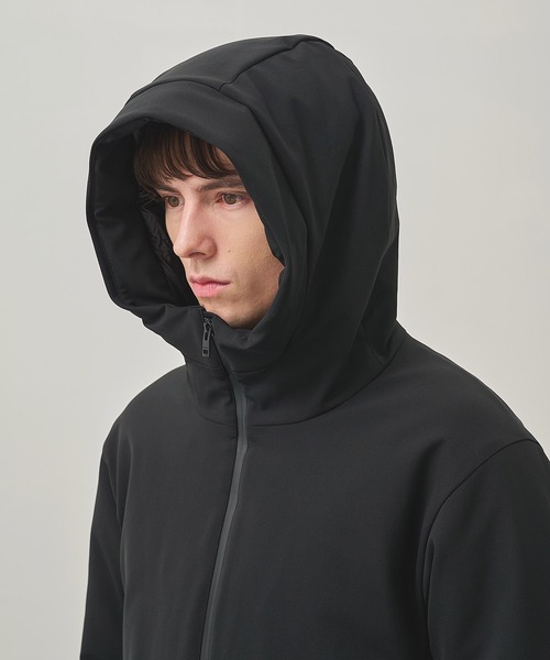 ATTACHMENT(アタッチメント)の「【ATTACHMENT/アタッチメント】別注 SOLOTEX HOODED DOWN(ダウンジャケット/コート・メンズ・ダークグレー/ブラック・2/3)」の9枚目の写真