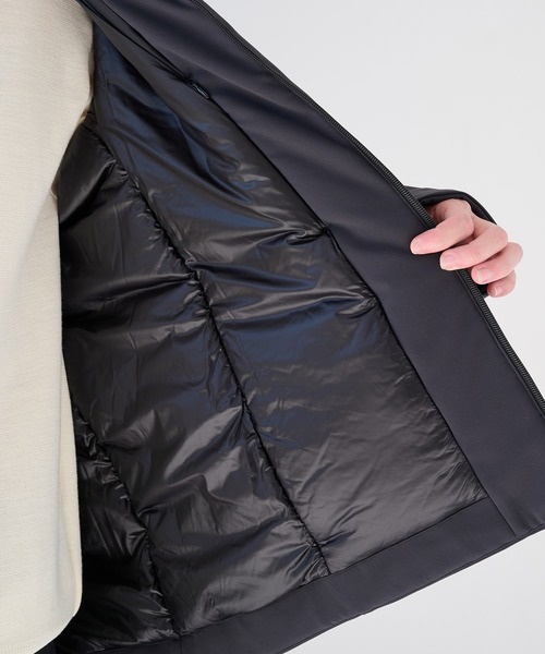 ATTACHMENT(アタッチメント)の「【ATTACHMENT/アタッチメント】別注 SOLOTEX HOODED DOWN(ダウンジャケット/コート・メンズ・ダークグレー/ブラック・2/3)」の18枚目の写真