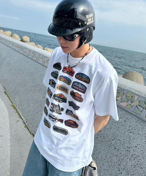 DURTの「WESTERN PATCH HALF SLEEVE TEE (WHITE)(Tシャツ/カットソー・レディース・その他・SMALL/MEDIUM/LARGE/X-LARGE)」の11枚目の写真