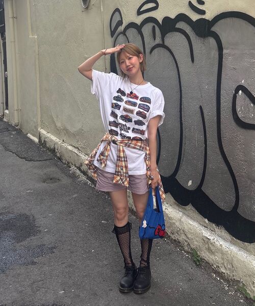 DURTの「WESTERN PATCH HALF SLEEVE TEE (WHITE)(Tシャツ/カットソー・レディース・その他・SMALL/MEDIUM/LARGE/X-LARGE)」の13枚目の写真