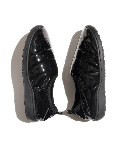 SUBU（スブ）の「SUBU / VAMP ENAMEL / BLACK（スリッポン・メンズ・ブラック・00/0/1/2/3/4）」の9枚目の写真