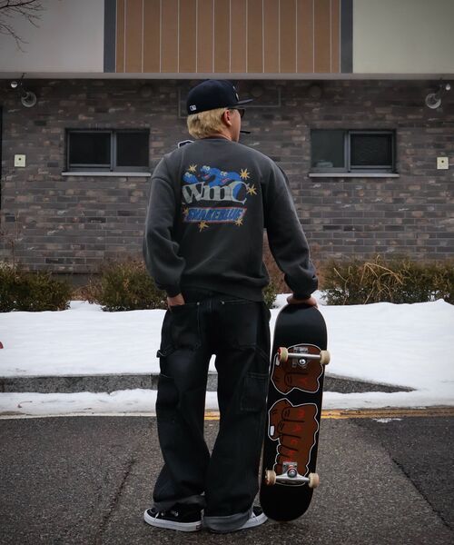 WMC(ダブリューエムシー)の「スネークブルー スウェット_CHARCOAL GREY(スウェット・メンズ・チャコールグレー・SMALL/MEDIUM/LARGE/X-LARGE)」の12枚目の写真