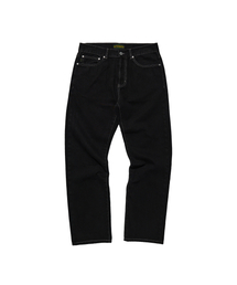 AFTERMATH（アフターマス）の「PIG DYED DENIM JEANS (BLACK)（デニムパンツ）」