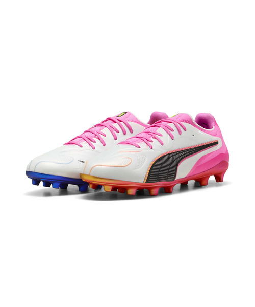 PUMA(プーマ)の「PUMA プーマ メンズ キング 20 アルティメット FG/AG サッカースパイク(スニーカー・メンズ・ホワイト系その他/ブラック×ホワイト/ホワイト×ゴールド/シルバー系その他/ホワイト系その他2・26.5cm/28.0cm/27.5cm/26.0cm/27.0cm/25.5cm)」の6枚目の写真