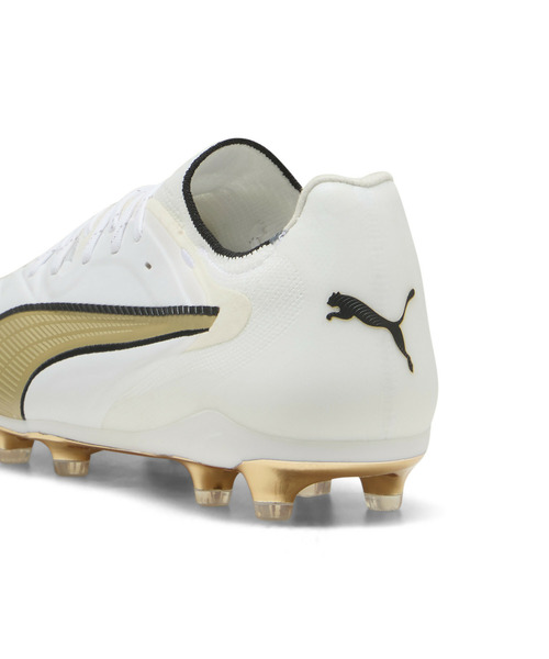 PUMA(プーマ)の「PUMA プーマ メンズ キング 20 アルティメット FG/AG サッカースパイク(スニーカー・メンズ・ホワイト系その他/ブラック×ホワイト/ホワイト×ゴールド/シルバー系その他/ホワイト系その他2・26.5cm/28.0cm/27.5cm/26.0cm/27.0cm/25.5cm)」の12枚目の写真