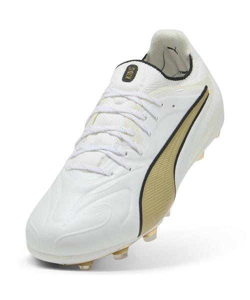 PUMA(プーマ)の「PUMA プーマ メンズ キング 20 アルティメット FG/AG サッカースパイク(スニーカー・メンズ・ホワイト系その他/ブラック×ホワイト/ホワイト×ゴールド/シルバー系その他/ホワイト系その他2・26.5cm/28.0cm/27.5cm/26.0cm/27.0cm/25.5cm)」の15枚目の写真