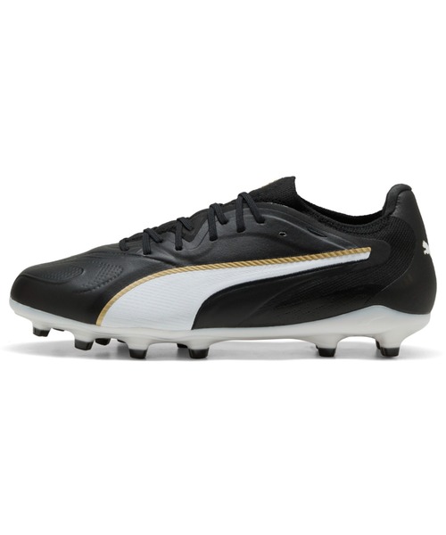 PUMA(プーマ)の「PUMA プーマ メンズ キング 20 アルティメット FG/AG サッカースパイク(スニーカー・メンズ・ホワイト系その他/ブラック×ホワイト/ホワイト×ゴールド/シルバー系その他/ホワイト系その他2・26.5cm/28.0cm/27.5cm/26.0cm/27.0cm/25.5cm)」の4枚目の写真