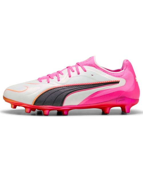 PUMA(プーマ)の「PUMA プーマ メンズ キング 20 アルティメット FG/AG サッカースパイク(スニーカー・メンズ・ホワイト系その他/ブラック×ホワイト/ホワイト×ゴールド/シルバー系その他/ホワイト系その他2・26.5cm/28.0cm/27.5cm/26.0cm/27.0cm/25.5cm)」の1枚目の写真