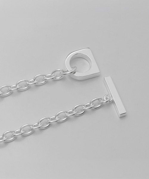 MAISON SPECIAL(メゾンスペシャル)の「《UNISEX》【Made In YAMANASHI Jewelry】Single Chain Necklace/山梨産シングルチェーンネックレス【MAISON SPECIAL/メゾンスペシャル】(ネックレス・メンズ・シルバー・FREE)」の3枚目の写真