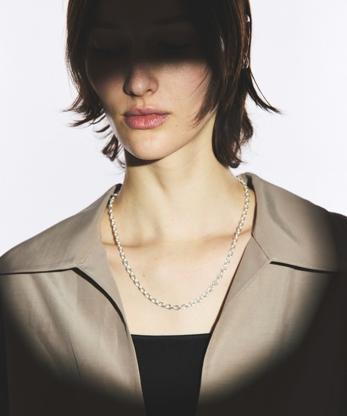 MAISON SPECIAL(メゾンスペシャル)の「《UNISEX》【Made In YAMANASHI Jewelry】Single Chain Necklace/山梨産シングルチェーンネックレス【MAISON SPECIAL/メゾンスペシャル】(ネックレス・メンズ・シルバー・FREE)」の7枚目の写真