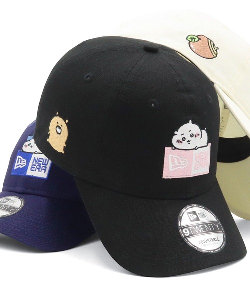 ちいかわ NEWERA キャップ 9TWENTY ニューエラ 帽子 黒 新品 NEW ERA（ニューエラ） ちいかわ キャップ NEWERA 9TWENTY ちいかわ