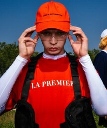 COME（シーオーエムイー）の「[UNISEX] LA PREMIERE T-Shirt (Red)（Tシャツ/カットソー）」