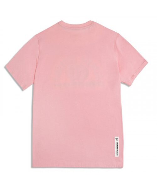 CORALIAN(コラリアン)の「ランオフビッグロゴ半袖コットンTシャツピンク(Tシャツ/カットソー・メンズ・その他・S/M/L/2XL/XL/XS/3XL)」の5枚目の写真
