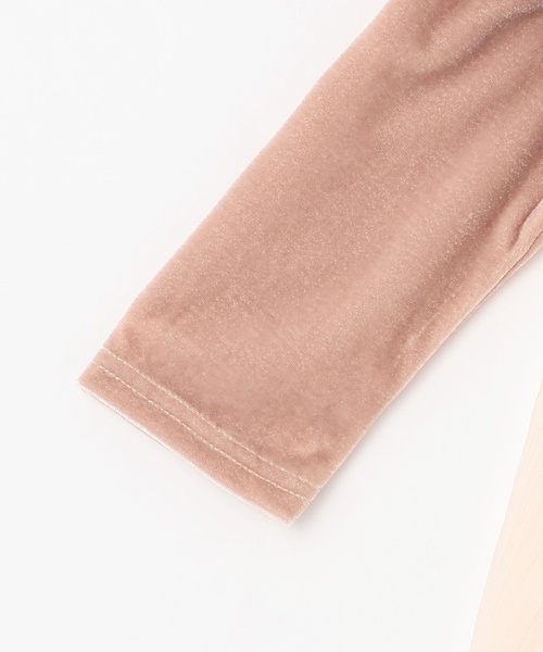 petit main（プティマイン）の「パフ袖シフォンワンピース（ワンピース・キッズ・ブラック/ピンク・100cm/110cm/120cm/130cm/90cm/80ｃｍ）」の13枚目の写真