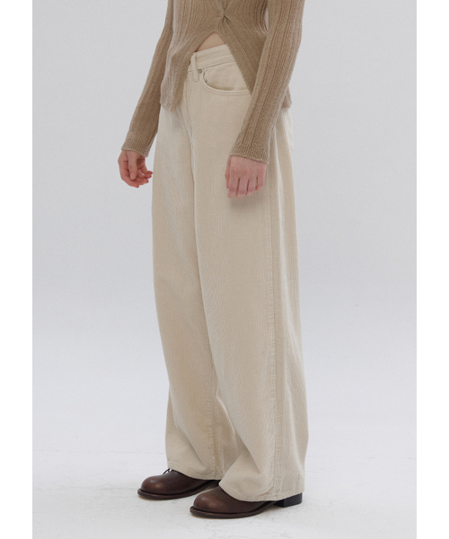 BUTTON UP(ボタンアップ)の「シグニチャーコーデュロイワイドパンツ(その他パンツ・メンズ・その他・SMALL/MEDIUM/LARGE)」の3枚目の写真