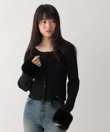 Heather | マルチWAYファースリーブカーディガン　636799(カーディガン/ボレロ)