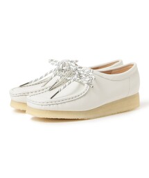 【7/31再値下げ】Clarks / Wallabee Lether White