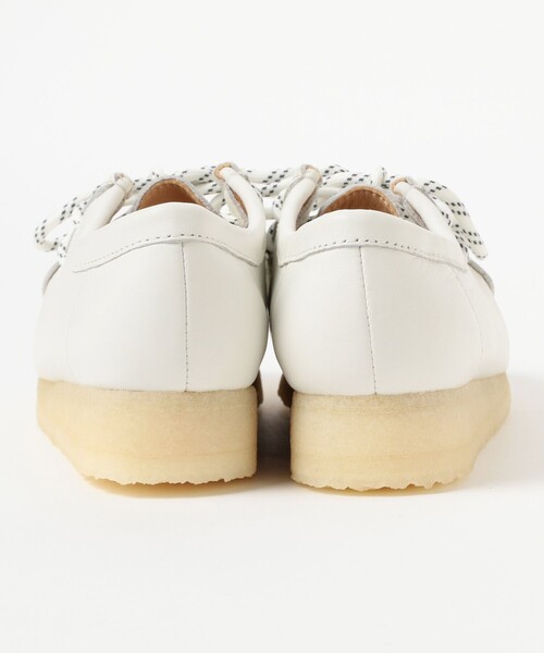 Clarks(クラークス)の「【7/31再値下げ】Clarks / Wallabee Lether White(その他シューズ・レディース・ホワイト・6/5h/4h/5)」の5枚目の写真
