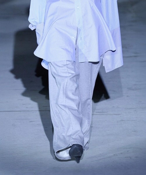 BASICKS(ベイシックス)の「Reconstruction Sweat Trouse(スウェットパンツ・レディース・ブラック/グレー・XS/S)」の7枚目の写真