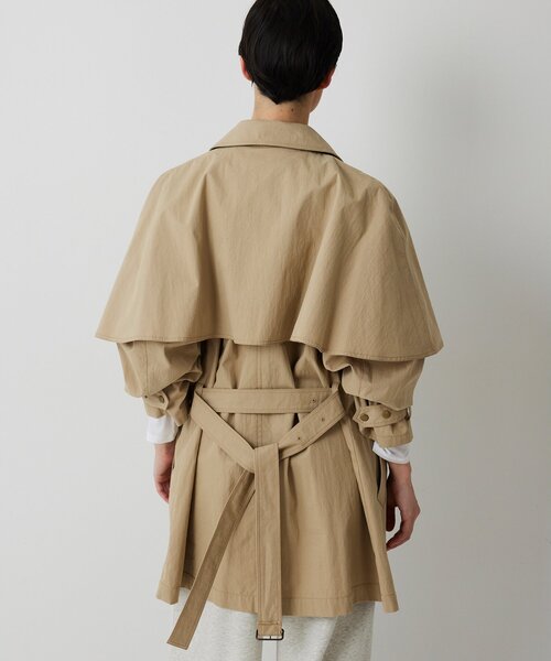THE PAUSE（ザ ポーズ）の「【THE PAUSE】ケープコート（その他アウター・レディース・ネイビー/ベージュ・FREE）」の7枚目の写真