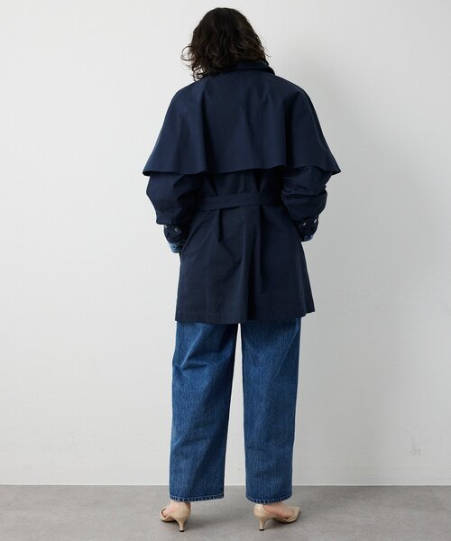 THE PAUSE（ザ ポーズ）の「【THE PAUSE】ケープコート（その他アウター・レディース・ネイビー/ベージュ・FREE）」の17枚目の写真