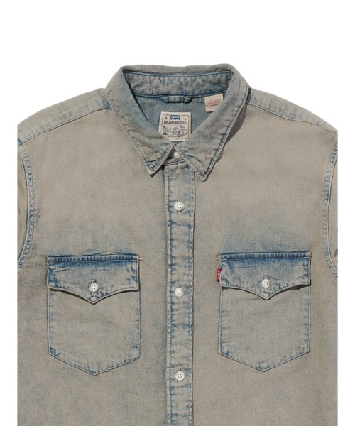 Levi's(リーバイス)の「Levi's/リーバイス リラックスフィット ウエスタンシャツ(シャツ/ブラウス・メンズ・インディゴブルー・XL/L/M/S)」の4枚目の写真