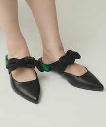Narcissus | リボンフラットシューズ(パンプス)