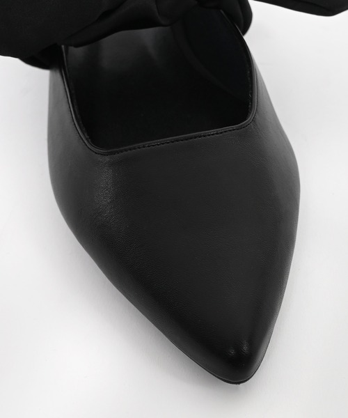 Narcissus（ナルシス）の「リボンフラットシューズ（パンプス・レディース・ブラック/レオパード・M/XL/L）」の15枚目の写真