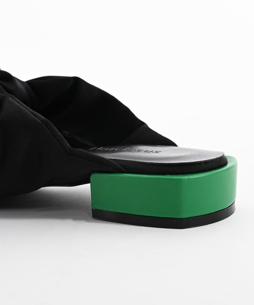 Narcissus（ナルシス）の「リボンフラットシューズ（パンプス・レディース・ブラック/レオパード・M/XL/L）」の16枚目の写真