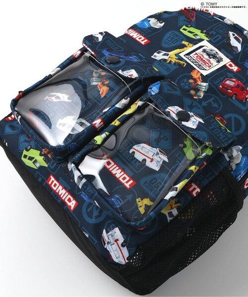 BREEZE（ブリーズ）の「TOMICA×BREEZE ホビーリュック（バックパック/リュック・キッズ・ネイビー・FREE）」の3枚目の写真