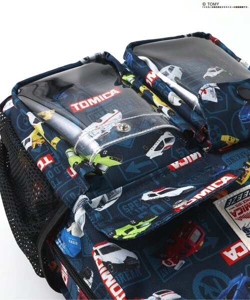 BREEZE（ブリーズ）の「TOMICA×BREEZE ホビーリュック（バックパック/リュック・キッズ・ネイビー・FREE）」の4枚目の写真