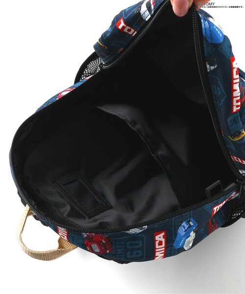 BREEZE（ブリーズ）の「TOMICA×BREEZE ホビーリュック（バックパック/リュック・キッズ・ネイビー・FREE）」の6枚目の写真