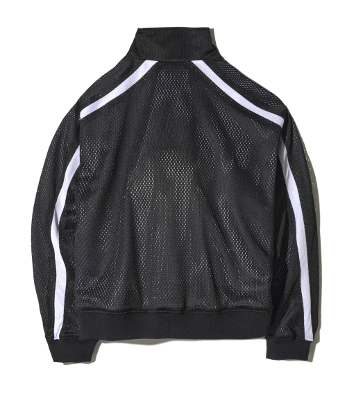 LORES(ロアス)の「Layered Mesh Track Jacket - Black(ナイロンジャケット・レディース・その他・M/L)」の2枚目の写真