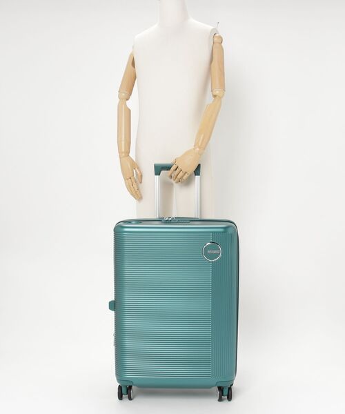 AMERICAN TOURISTER(アメリカンツーリスター)の「アメリカンツーリスター GEMINA PRO スピナー65/24 エキスパンダーTSA V2 エヴァ―グリーン(スーツケース/キャリーバッグ・レディース・ダークグリーン・M)」の9枚目の写真