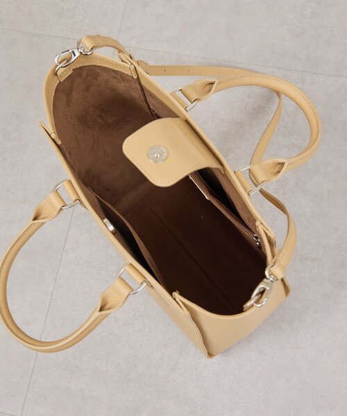 GALLARDAGALANTE(ガリャルダガランテ)の「【2.718】エンボストートBAG(トートバッグ・レディース・ベージュ/グレー系その他・FREE)」の16枚目の写真