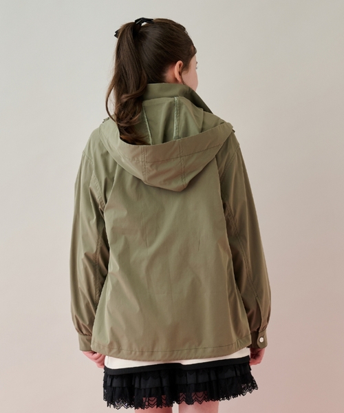 セール】【撥水】ロゴリボン3WAYマウンテンパーカ（ブルゾン）｜mezzo